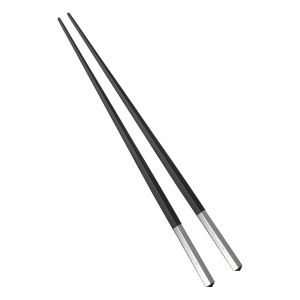 Christofle (クリストフル) Uni Chopsticks(ユニ 箸)　ノアール（黒）