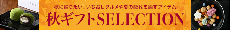 秋ギフト特集