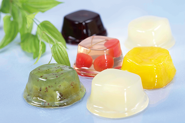 初夏のギフトイメージ（ゼリーや新茶）