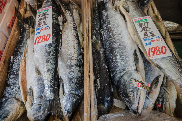 新巻鮭とお歳暮