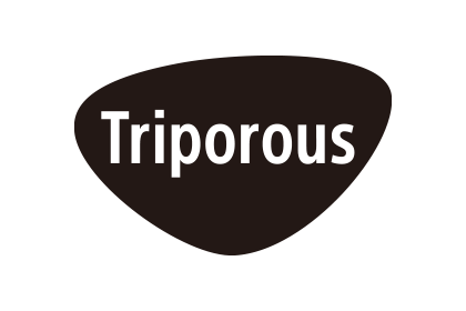 Triporous™（トリポーラス）ロゴ