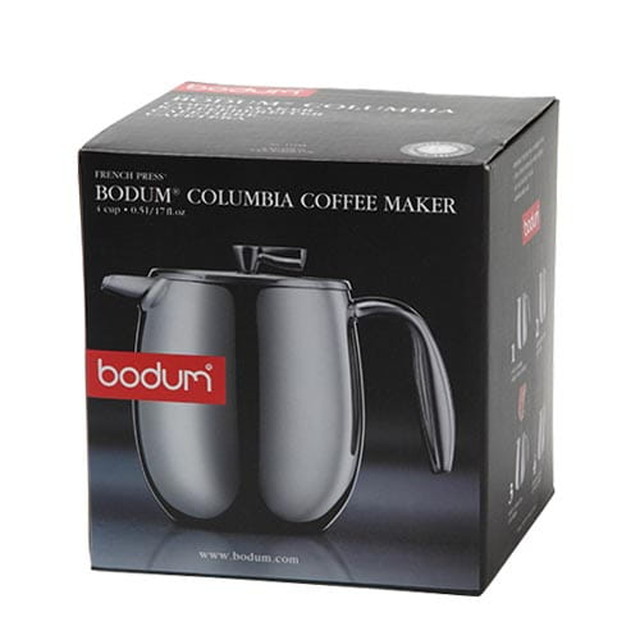 bodum (ボダム) COLUMBIA フレンチプレスコーヒーメーカー ダブル