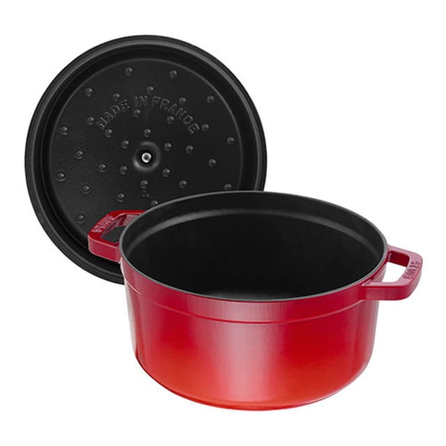 staub ココット　ラウンド　20cm チェリー