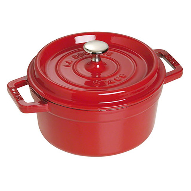 staub ココット　ラウンド　20cm チェリー