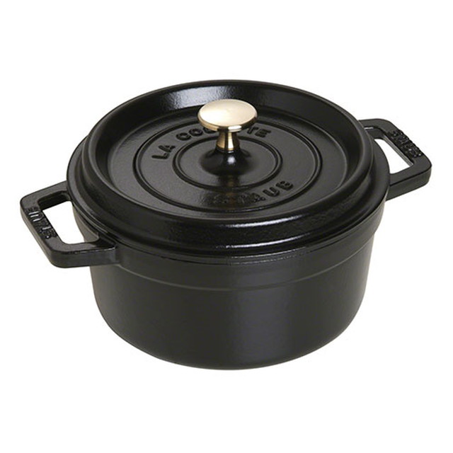 STAUB(ストウブ) ピコ・ココット ラウンド 20cm (ブラック) [CONCENT