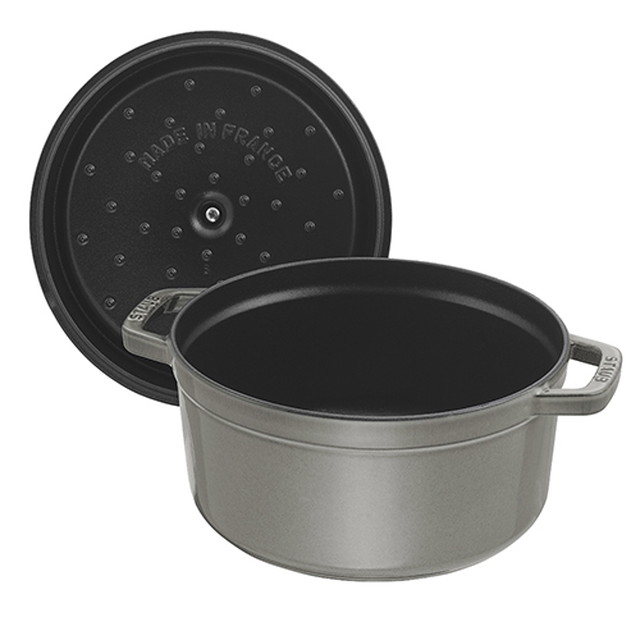 【新品未使用】ストウブ STAUB ピコ・ココット ラウンド 20cm グレー