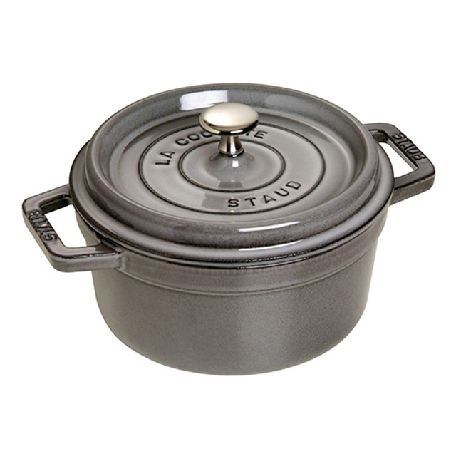 STAUB(ストウブ) ピコ・ココット ラウンド 20cm (グレー) [CONCENT