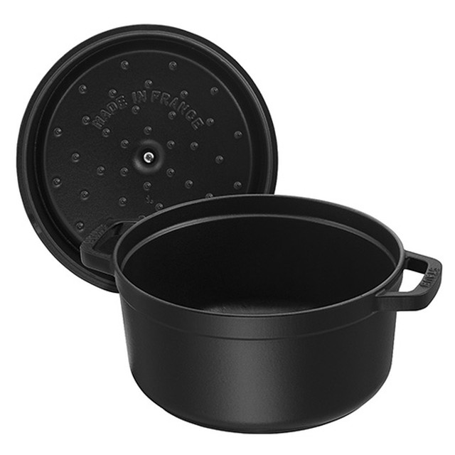 【大人気】ストウブ STAUB 24cm ブラック