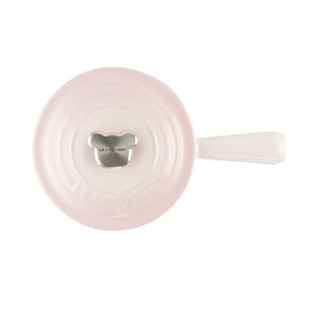 LE CREUSET （ル・クルーゼ）　ソースパン 16cm ベアーツマミ シェルピンク