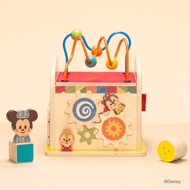 Disney|KIDEA BUSY BOX ミッキー&フレンズ [CONCENT]コンセント