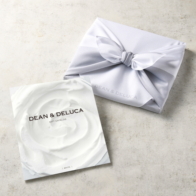 DEAN & DELUCA（ディーン&デルーカ）ギフトカタログ WHITE（ホワイト）【風呂敷包み】