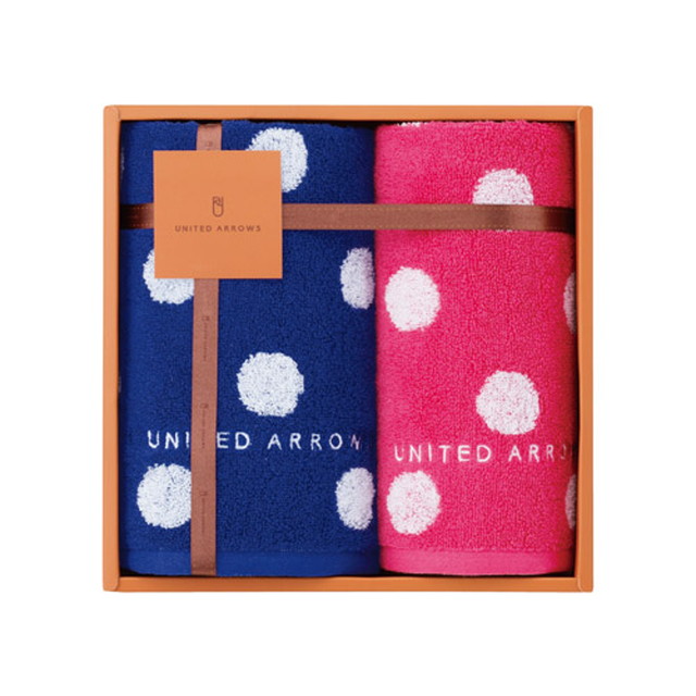 UNITED ARROWS   dot towel set - 3