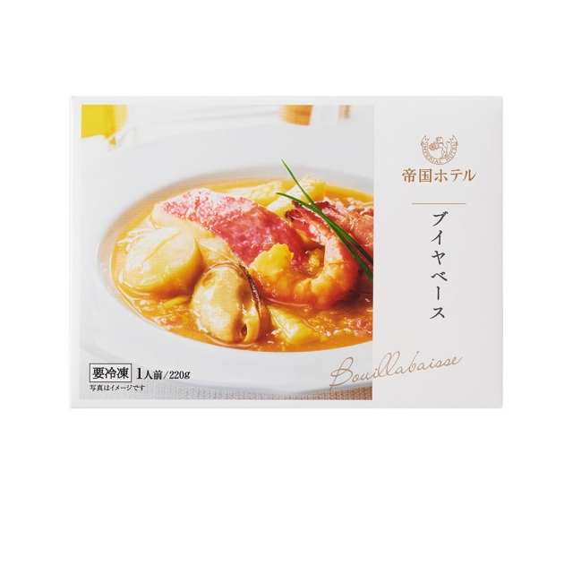 [CONCENT]コンセント　4個セット　帝国ホテル　ブイヤベース　【冷凍食品】