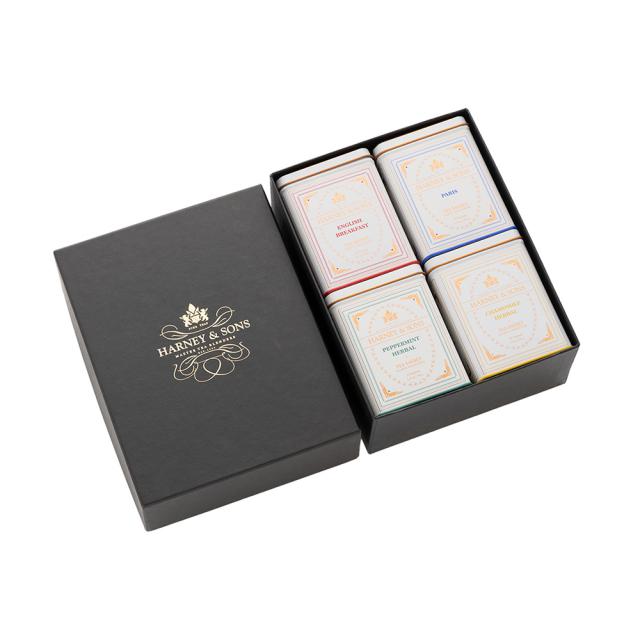 HARNEY  SONS Classic Collection 20サシェ 4缶セレクトセット [CONCENT]コンセント