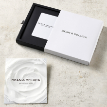 商品画像 DEAN & DELUCA（ディーン&デルーカ） ギフトカタログ WHITE（ホワイト）※カードタイプ