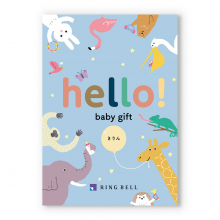 hello! baby gift カタログギフト　きりんコース