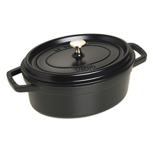 商品画像 STAUB（ストウブ）　ピコ・ココット オーバル　27cm　（ブラック）