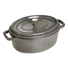 商品画像 STAUB（ストウブ）　ピコ・ココット オーバル　27cm　（グレー）