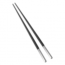 商品画像 Christofle (クリストフル) Uni Chopsticks(ユニ 箸)　ノアール（黒）