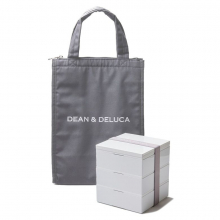 商品画像 DEAN & DELUCA（ディーン&デルーカ） 三段重小＆クーラーバッググレーMセット