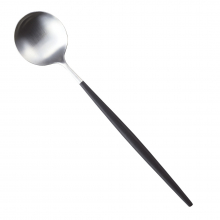 商品画像 Cutipol(クチポール) GOA（ゴア） サービングスプーン Black×Silver
