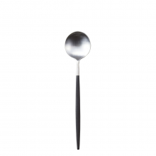 商品画像 Cutipol(クチポール) GOA（ゴア） デザートスプーン Black×Silver