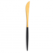 商品画像 Cutipol(クチポール) GOA（ゴア） テーブルナイフ Black×Gold