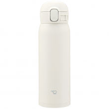 商品画像 象印 ステンレスマグ(480ml)シームレス・ワンタッチ マットホワイト [SM-WS48-WM]