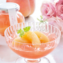 商品画像 【母の日専用】銀座トトキ監修　山形県産白桃のゼリー（５個）