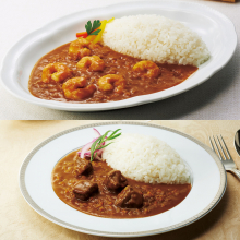 商品画像 帝国ホテル ビーフカレー・シュリンプカレーセット[CBS-100]【冷凍食品】