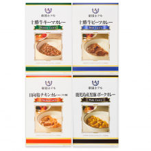 商品画像 帝国ホテル 十勝牛・日向鶏・鹿児島黒豚ポークカレー [SCA-25]【常温食品】
