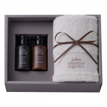 商品画像 john masters organics（ジョンマスターオーガニック） ギフトセット JS2650 （スリムバスタオル1P＆アメニティセット)