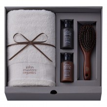 商品画像 john masters organics（ジョンマスターオーガニック） ギフトセット JS2690 （スリムバスタオル1P＆アメニティセット)