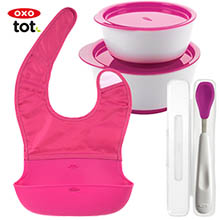 OXO tot（オクソー トット） OXO 離乳食はじめてセット / ピンク