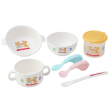 商品画像 MIKI HOUSE（ミキハウス） テーブルウェアセット　7点(ベビー食器セット)