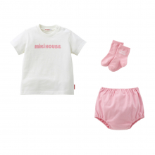 商品画像 MIKI HOUSE（ミキハウス） 半袖Ｔシャツセット【BOX付き】　ピンク
