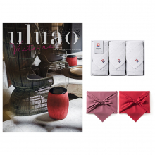商品画像 uluao（ウルアオ） カタログギフト Victire（ヴィクトワール）＋今治 綾 フェイスタオル3枚セット
