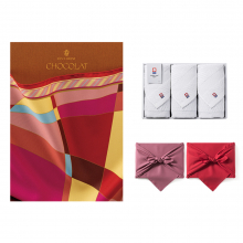 商品画像 VENT OUEST (ヴァンウエスト) カタログギフト CHOCOLAT(ショコラ)＋今治 綾 フェイスタオル3枚セット