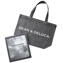 商品画像 DEAN & DELUCA（ディーン&デルーカ） ギフトカタログ CHARCOAL（チャコール）＋トートバッグ（L）【風呂敷包み】