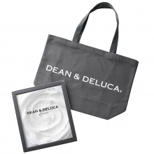 商品画像 DEAN & DELUCA（ディーン&デルーカ） ギフトカタログ WHITE（ホワイト）＋トートバッグ（L）【風呂敷包み】