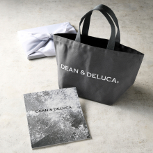 商品画像 DEAN & DELUCA（ディーン&デルーカ） ギフトカタログ CHARCOAL（チャコール）＋トートバッグ（S）【風呂敷包み】