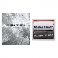商品画像 DEAN & DELUCA（ディーン&デルーカ） ギフトカタログ CHARCOAL（チャコール）＋ハンドタオルギフトボックス【風呂敷包み】