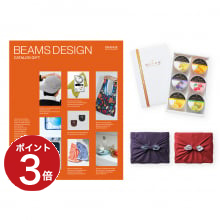 商品画像 BEAMS DESIGN CATALOG GIFT ORANGE ＋銀座千疋屋　銀座ゼリーセット（6個入り）【京都・風呂敷包み】