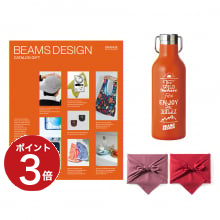 商品画像 BEAMS DESIGN CATALOG GIFT ORANGE＋ステンレスボトル【風呂敷包み】