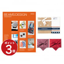 商品画像 BEAMS DESIGN CATALOG GIFT ORANGE＋フェイス・ウォッシュタオルセット【風呂敷包み】