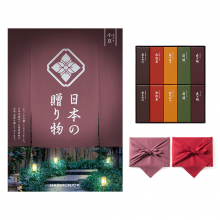 商品画像 日本の贈り物　カタログギフト　小豆（あずき）+とらや 羊羹【風呂敷包み】
