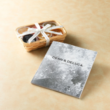 商品画像 DEAN & DELUCA（ディーン&デルーカ） ギフトカタログ CHARCOAL（チャコール）＋ゼリーバスケット6個入【風呂敷包み】