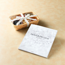 商品画像 DEAN & DELUCA（ディーン&デルーカ） ギフトカタログ CRYSTAL(クリスタル)＋ゼリーバスケット6個入【風呂敷包み】
