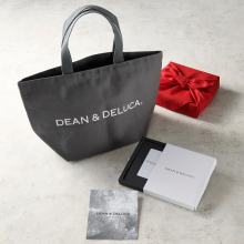 商品画像 DEAN & DELUCA（ディーン&デルーカ） ギフトカタログ CHARCOAL（チャコール）＋トートバッグ（S）【風呂敷包み】※カードタイプ