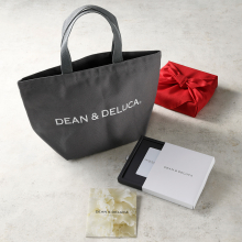 商品画像 DEAN & DELUCA（ディーン&デルーカ） ギフトカタログ PLATINUM（プラチナ） ＋トートバッグ（S）【風呂敷包み】※カードタイプ